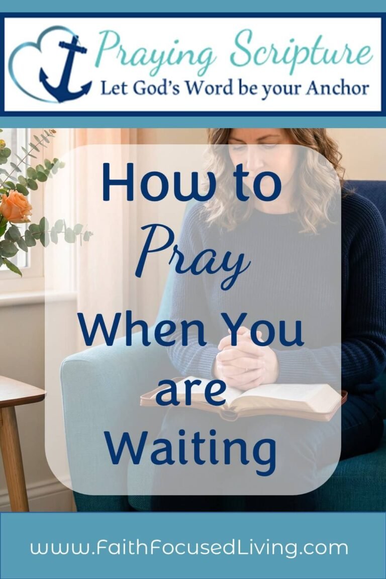 how to pray when you are waiting